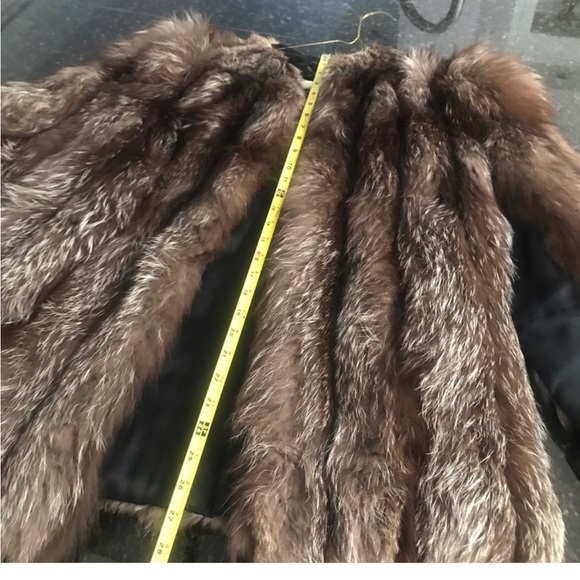 Vintage Genuine Sable Fox Fur Jacket - Mid Waist Size:Medium/(4-6) - Picture 8 of 17